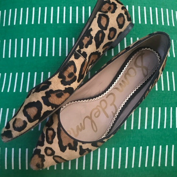 Sam Edelman Shoes - Sam Edelman Leopard Flats (8)